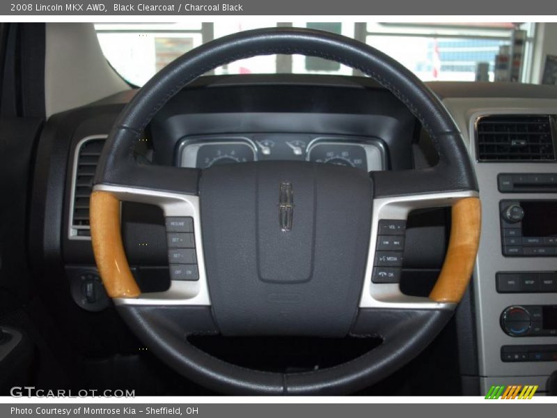 Black Clearcoat / Charcoal Black 2008 Lincoln MKX AWD
