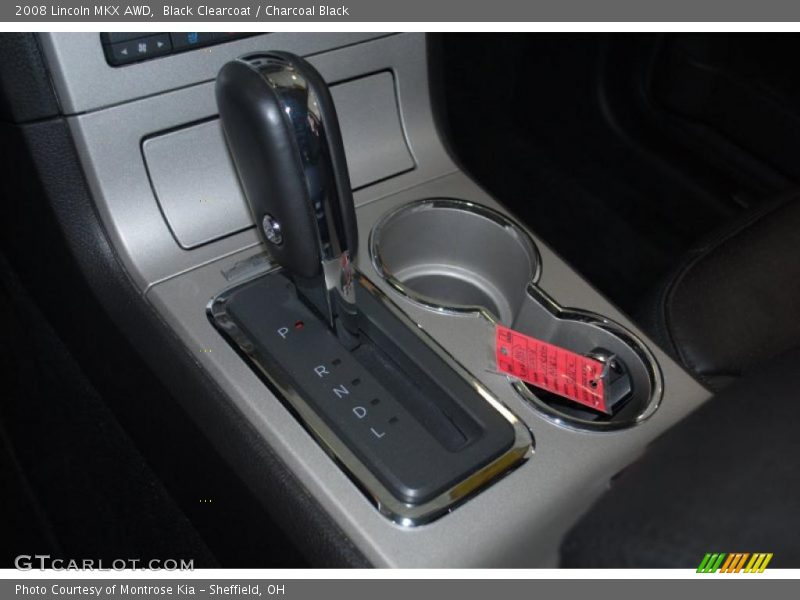 Black Clearcoat / Charcoal Black 2008 Lincoln MKX AWD