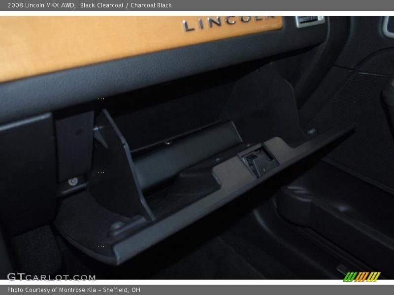 Black Clearcoat / Charcoal Black 2008 Lincoln MKX AWD