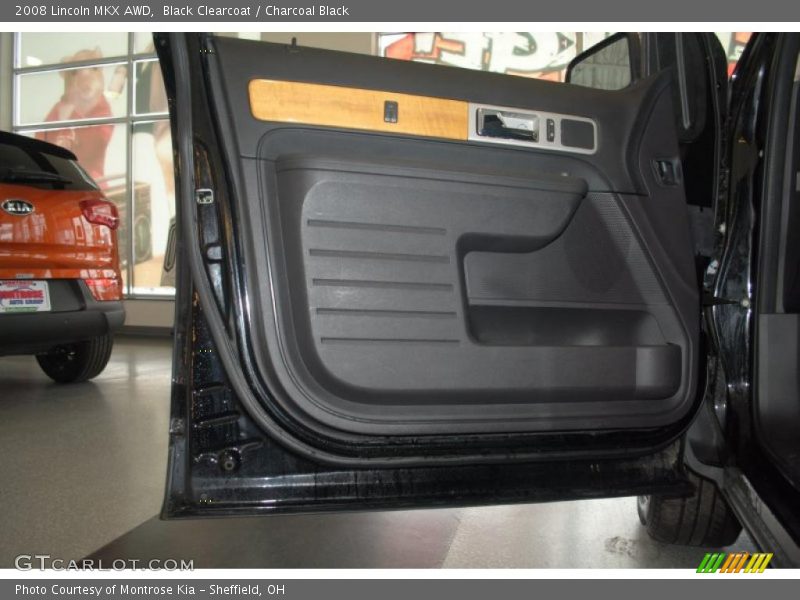 Black Clearcoat / Charcoal Black 2008 Lincoln MKX AWD