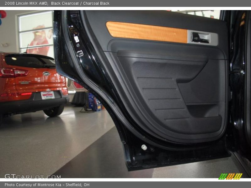 Black Clearcoat / Charcoal Black 2008 Lincoln MKX AWD