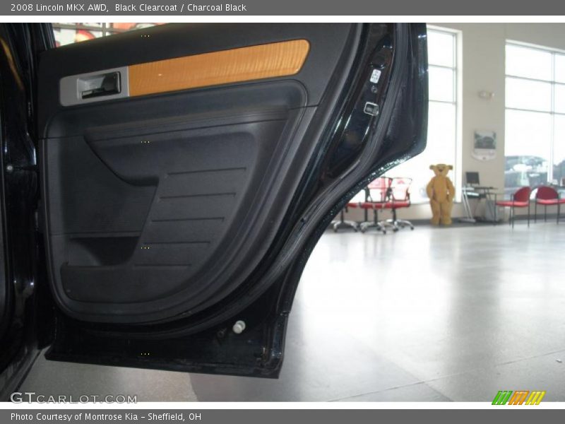 Black Clearcoat / Charcoal Black 2008 Lincoln MKX AWD