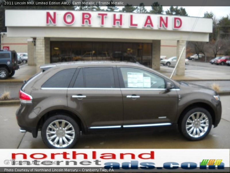 Earth Metallic / Bronze Metallic 2011 Lincoln MKX Limited Edition AWD