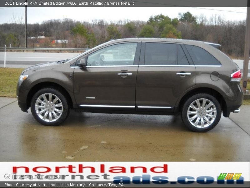 Earth Metallic / Bronze Metallic 2011 Lincoln MKX Limited Edition AWD