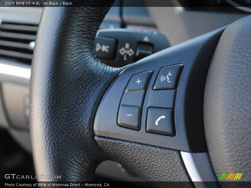 Jet Black / Black 2008 BMW X5 4.8i