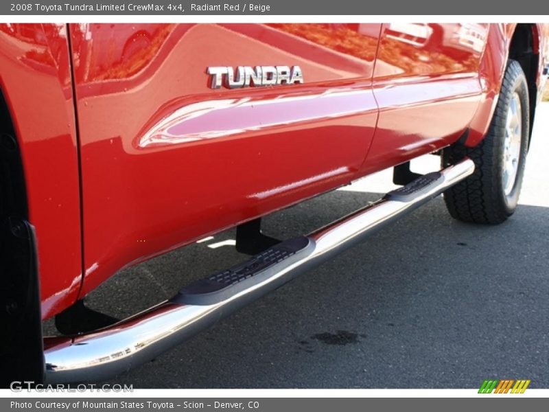 Radiant Red / Beige 2008 Toyota Tundra Limited CrewMax 4x4
