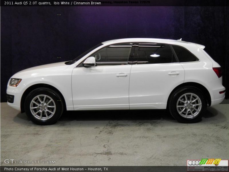 Ibis White / Cinnamon Brown 2011 Audi Q5 2.0T quattro