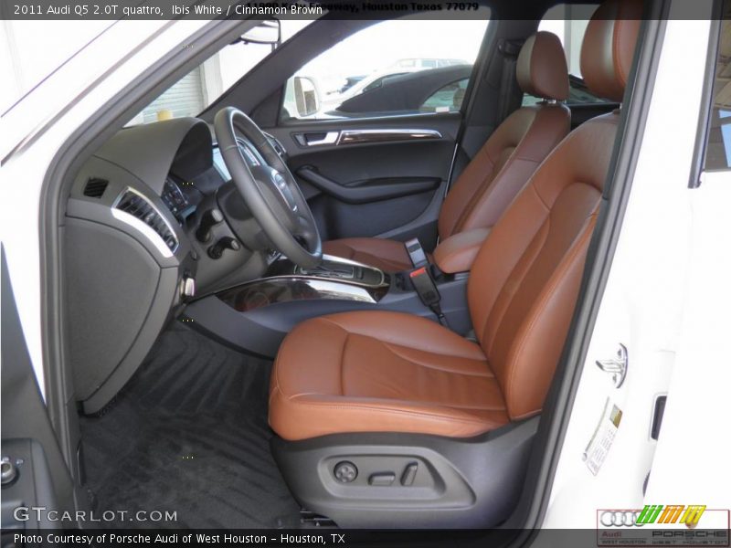 Ibis White / Cinnamon Brown 2011 Audi Q5 2.0T quattro