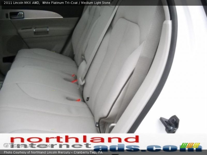 White Platinum Tri-Coat / Medium Light Stone 2011 Lincoln MKX AWD