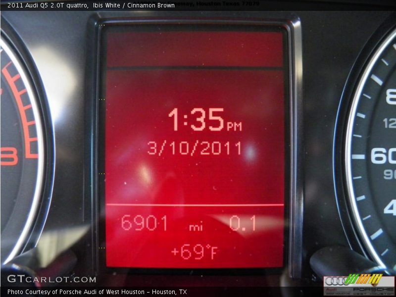 Ibis White / Cinnamon Brown 2011 Audi Q5 2.0T quattro