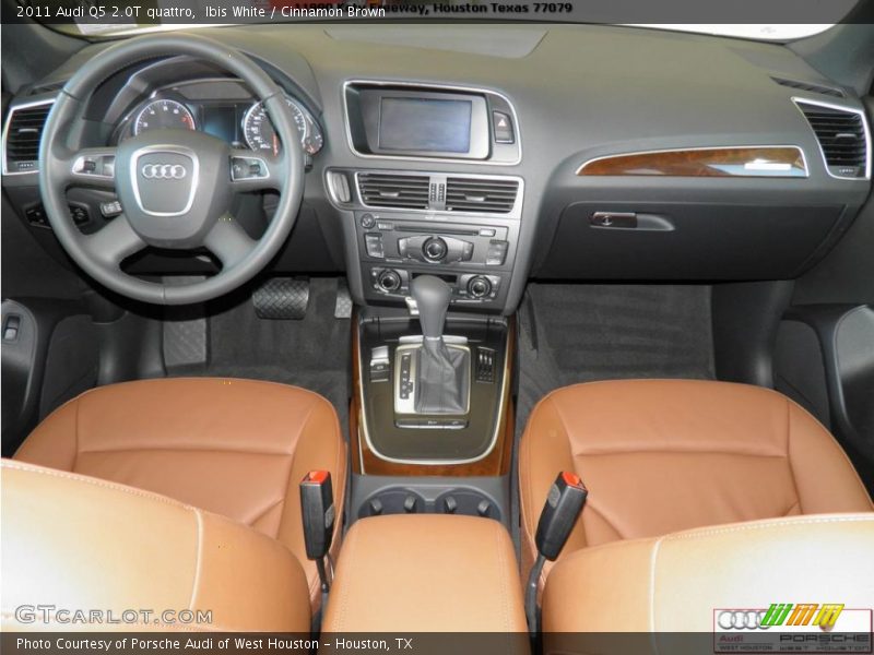 Ibis White / Cinnamon Brown 2011 Audi Q5 2.0T quattro