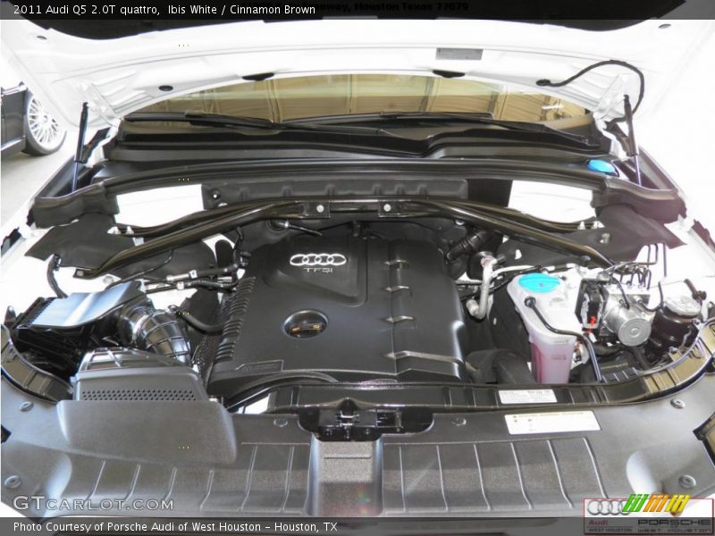 Ibis White / Cinnamon Brown 2011 Audi Q5 2.0T quattro