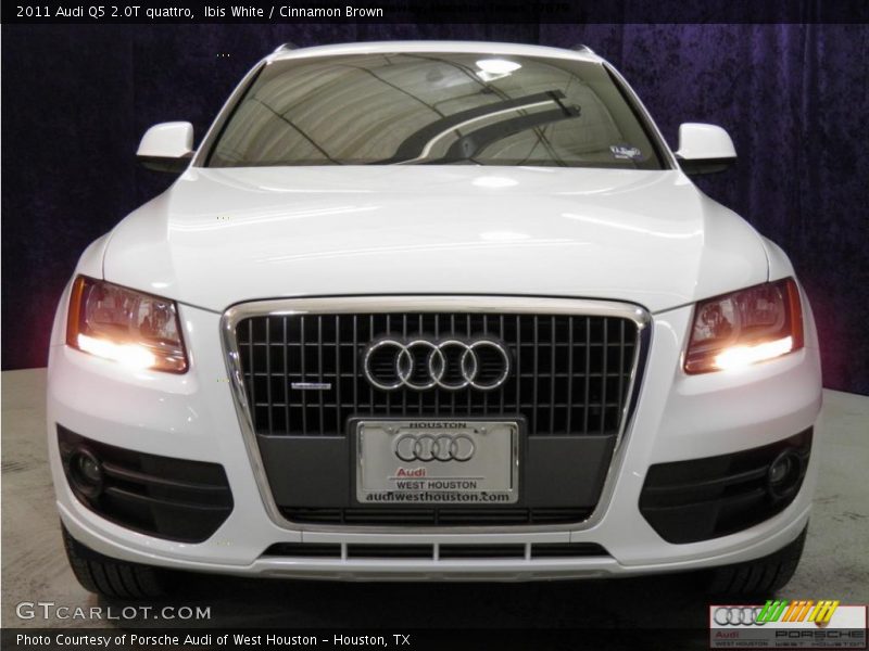 Ibis White / Cinnamon Brown 2011 Audi Q5 2.0T quattro