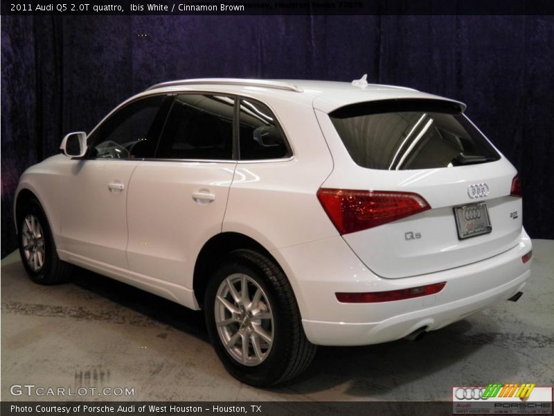 Ibis White / Cinnamon Brown 2011 Audi Q5 2.0T quattro