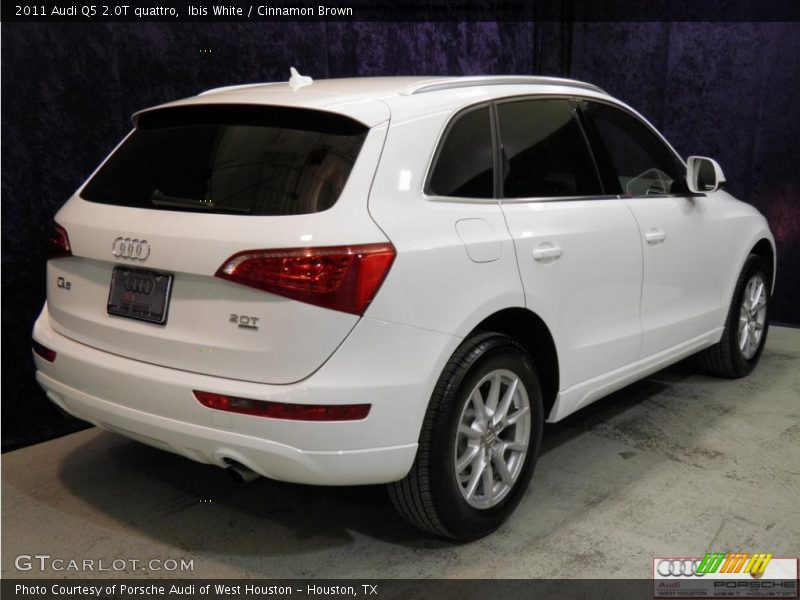 Ibis White / Cinnamon Brown 2011 Audi Q5 2.0T quattro