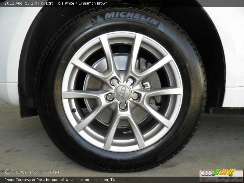 Ibis White / Cinnamon Brown 2011 Audi Q5 2.0T quattro