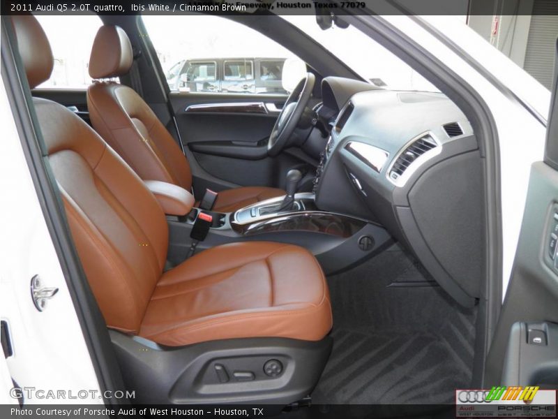 Ibis White / Cinnamon Brown 2011 Audi Q5 2.0T quattro