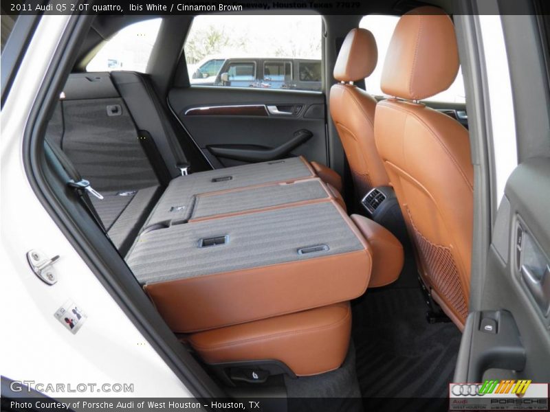 Ibis White / Cinnamon Brown 2011 Audi Q5 2.0T quattro