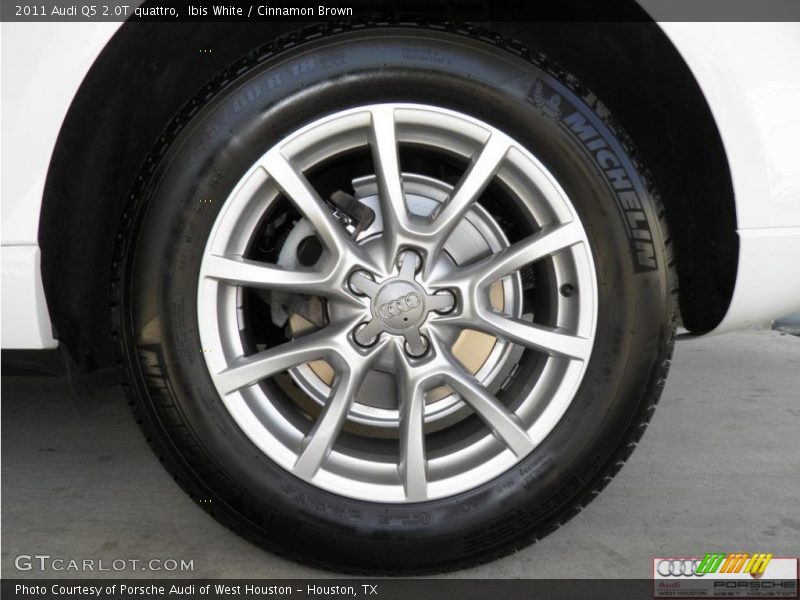 Ibis White / Cinnamon Brown 2011 Audi Q5 2.0T quattro