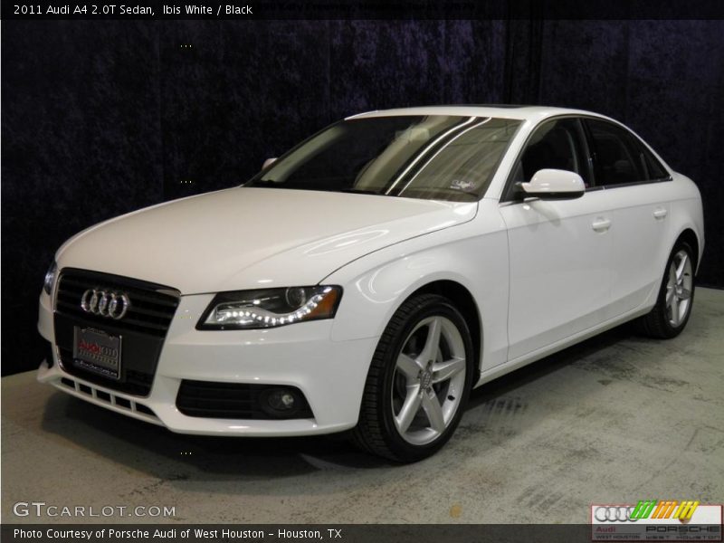 Ibis White / Black 2011 Audi A4 2.0T Sedan