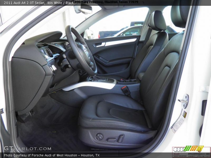 Ibis White / Black 2011 Audi A4 2.0T Sedan