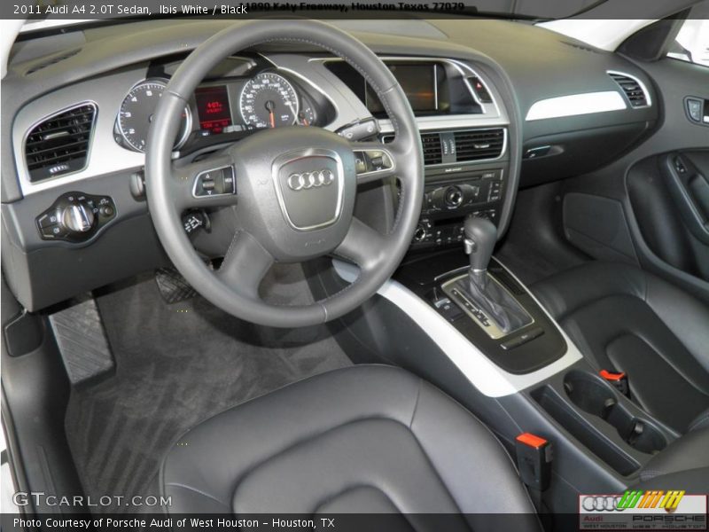 Ibis White / Black 2011 Audi A4 2.0T Sedan