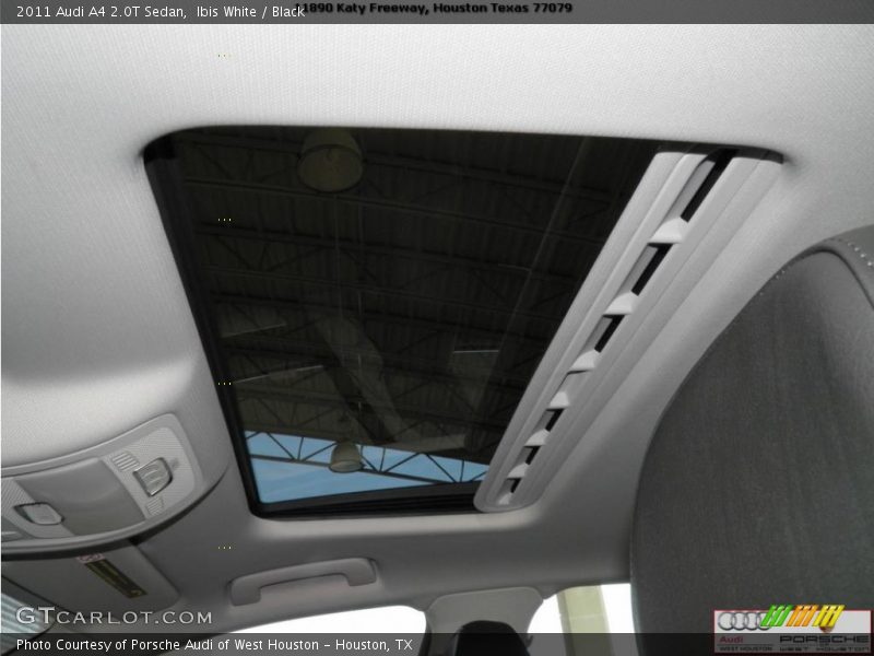 Ibis White / Black 2011 Audi A4 2.0T Sedan