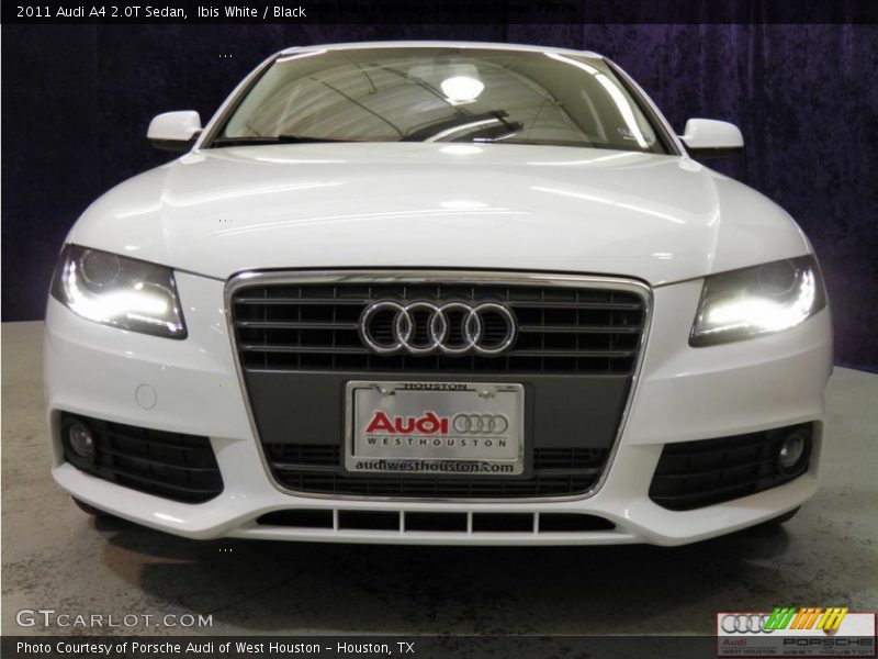 Ibis White / Black 2011 Audi A4 2.0T Sedan