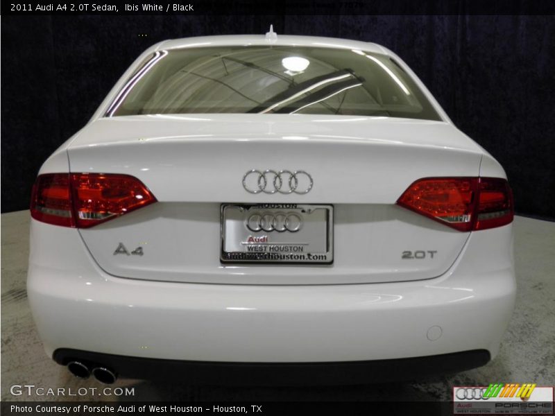 Ibis White / Black 2011 Audi A4 2.0T Sedan