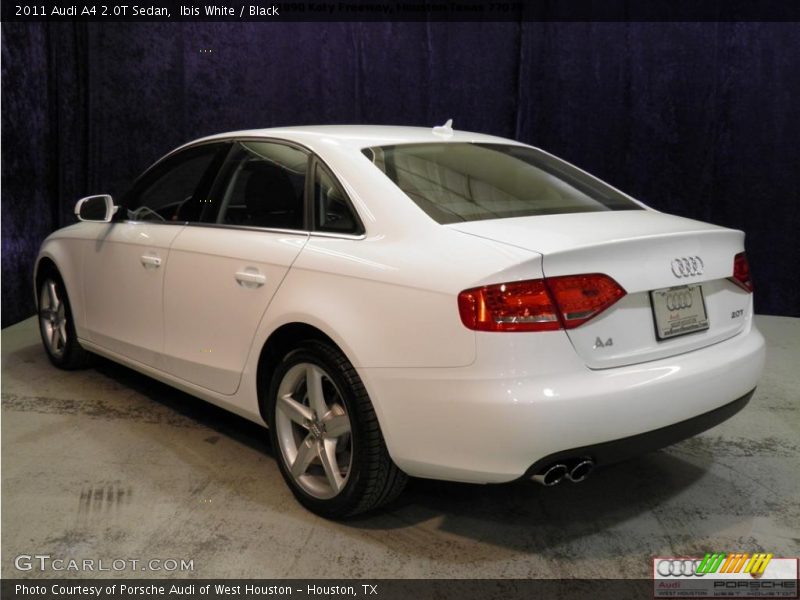 Ibis White / Black 2011 Audi A4 2.0T Sedan