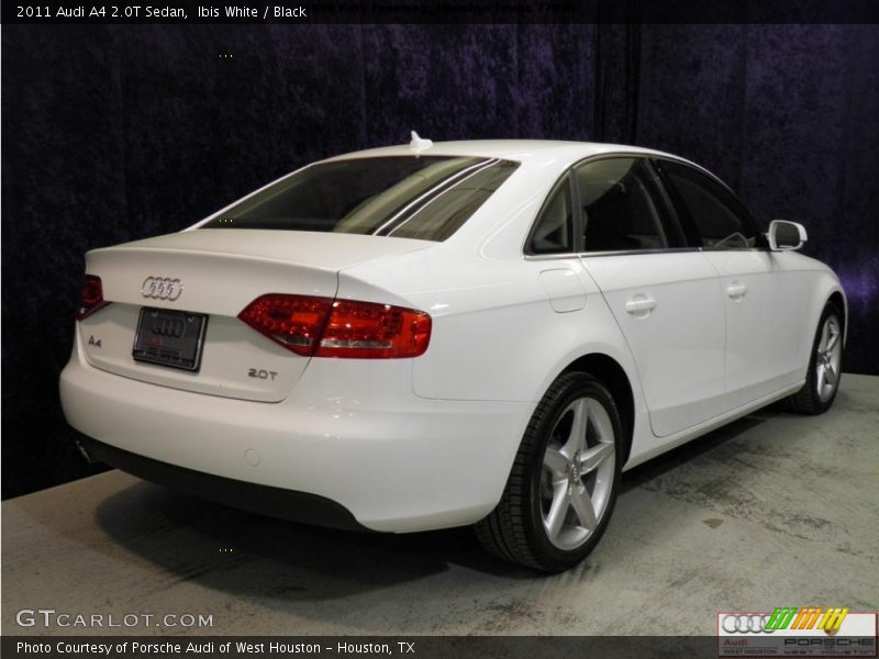 Ibis White / Black 2011 Audi A4 2.0T Sedan