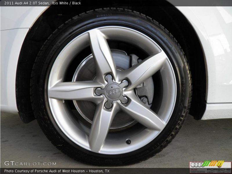 Ibis White / Black 2011 Audi A4 2.0T Sedan