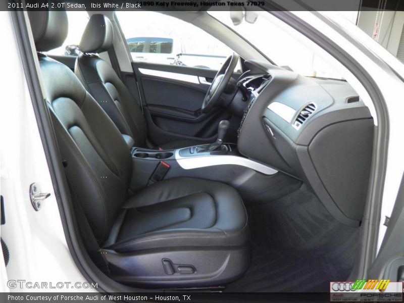 Ibis White / Black 2011 Audi A4 2.0T Sedan