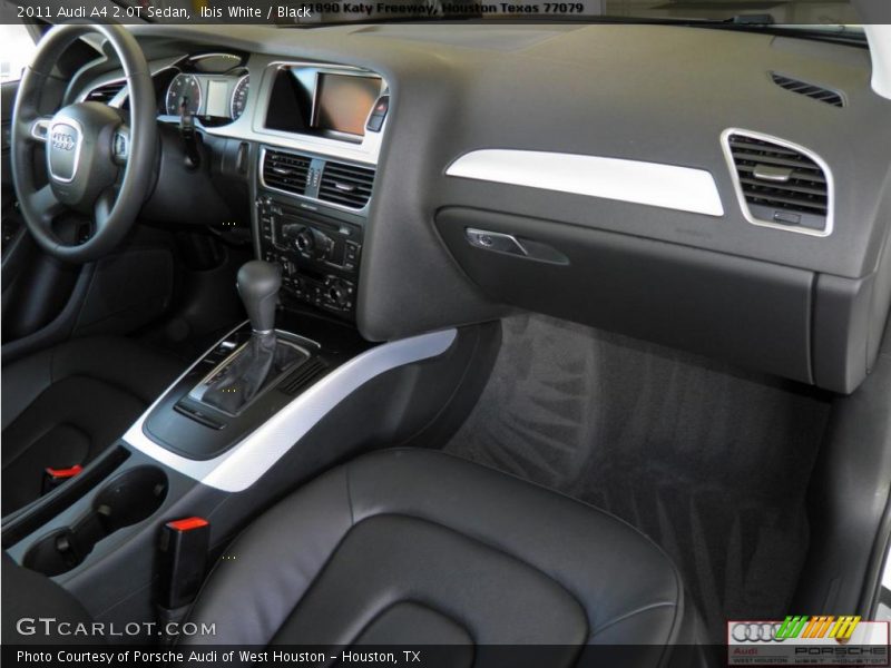 Ibis White / Black 2011 Audi A4 2.0T Sedan