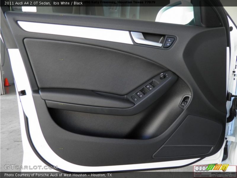 Ibis White / Black 2011 Audi A4 2.0T Sedan