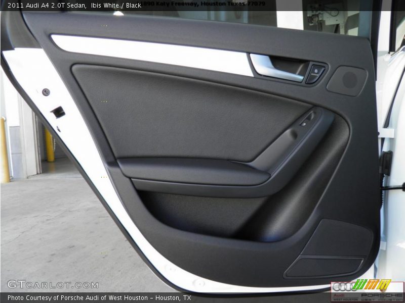 Ibis White / Black 2011 Audi A4 2.0T Sedan