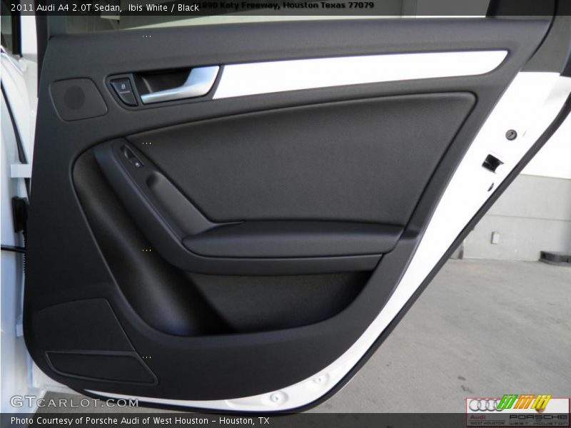 Ibis White / Black 2011 Audi A4 2.0T Sedan