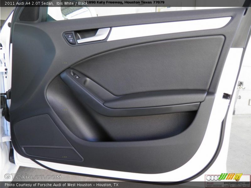 Ibis White / Black 2011 Audi A4 2.0T Sedan