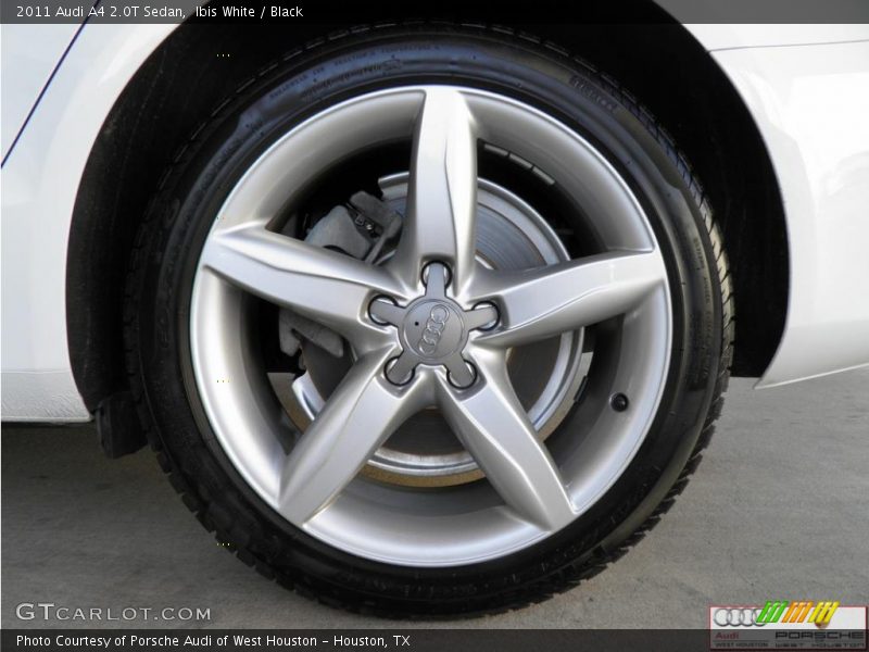 Ibis White / Black 2011 Audi A4 2.0T Sedan
