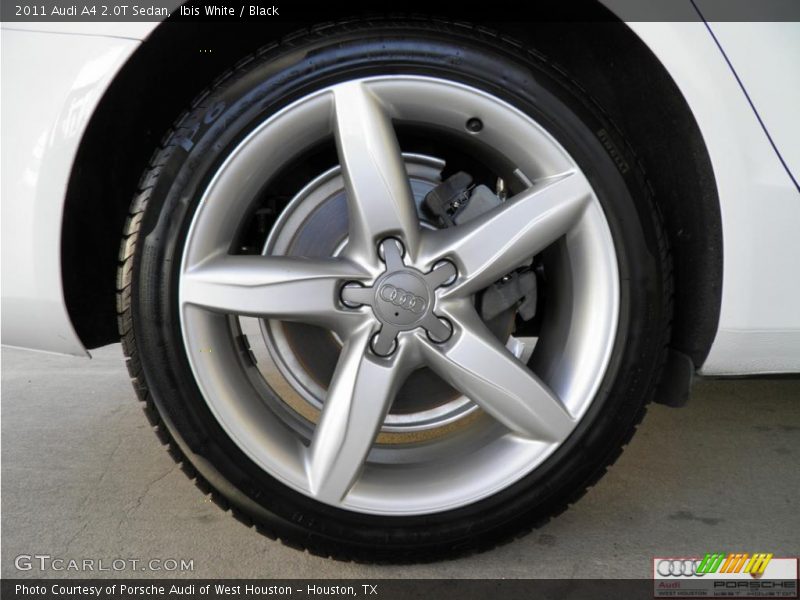 Ibis White / Black 2011 Audi A4 2.0T Sedan