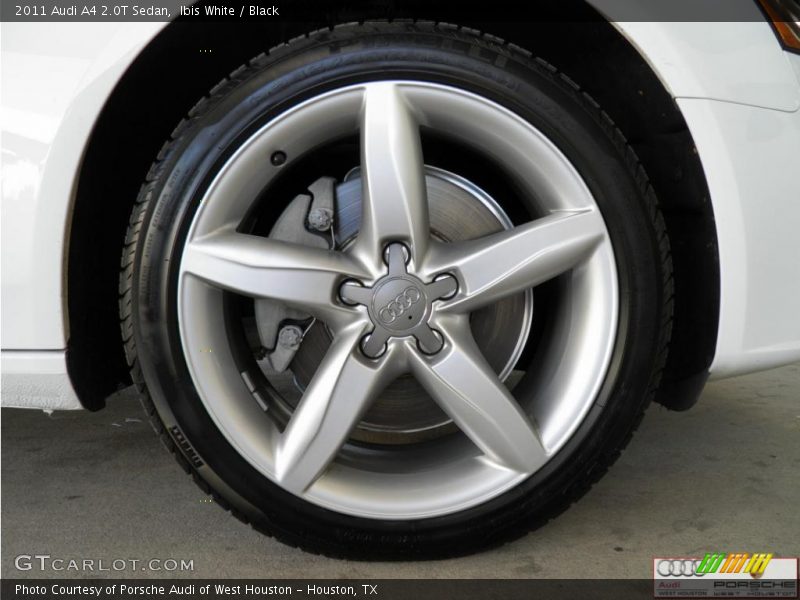 Ibis White / Black 2011 Audi A4 2.0T Sedan