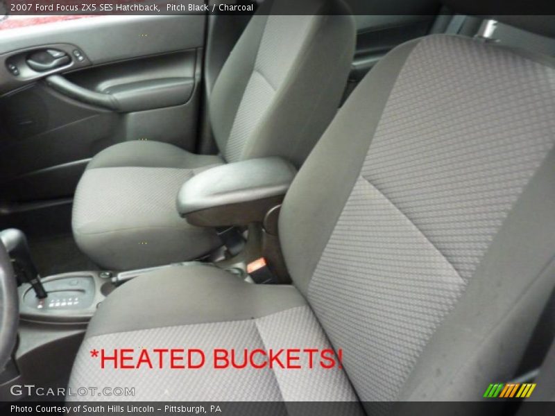 Pitch Black / Charcoal 2007 Ford Focus ZX5 SES Hatchback