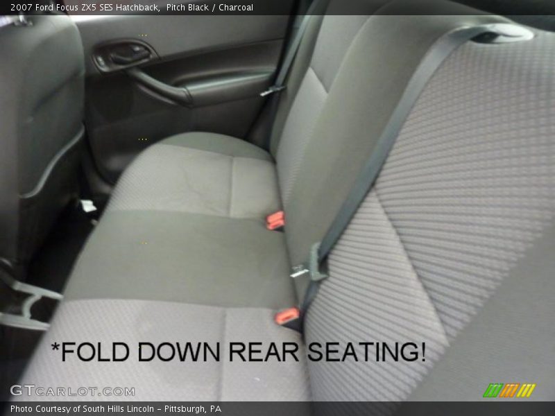 Pitch Black / Charcoal 2007 Ford Focus ZX5 SES Hatchback