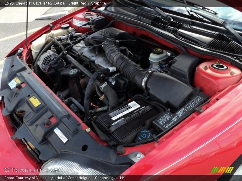  1999 Cavalier RS Coupe Engine - 2.2 Liter OHV 8-Valve 4 Cylinder