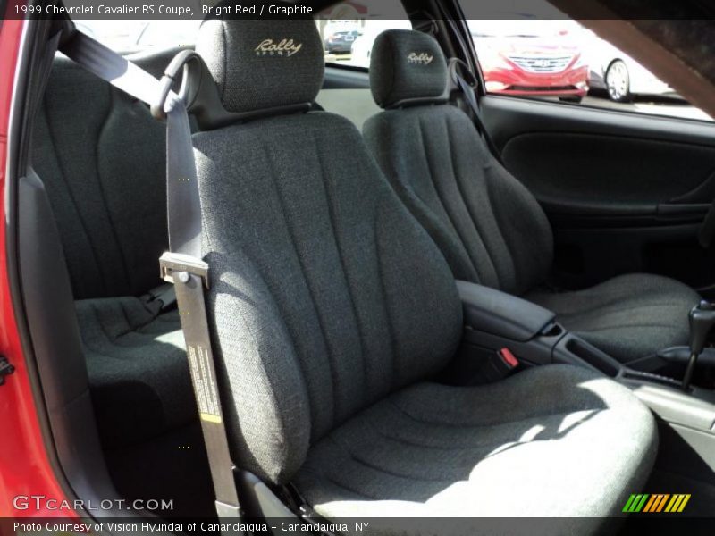  1999 Cavalier RS Coupe Graphite Interior
