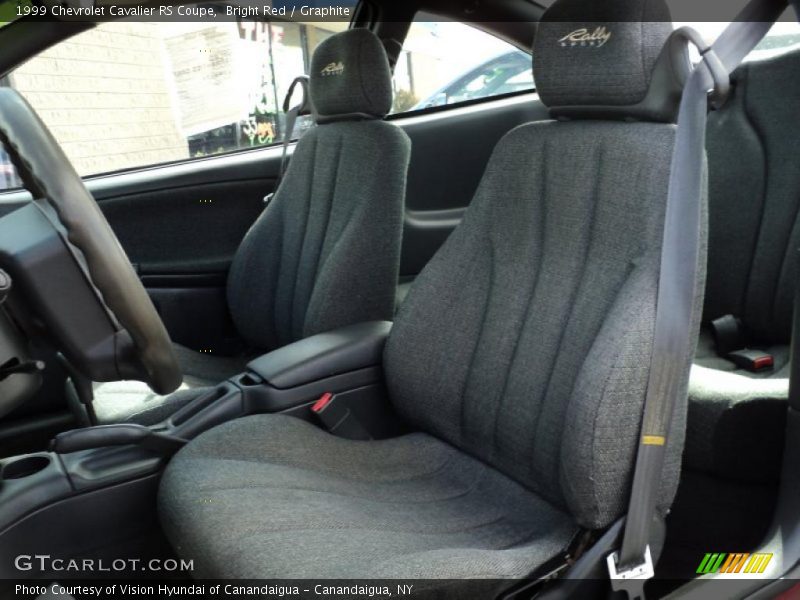  1999 Cavalier RS Coupe Graphite Interior