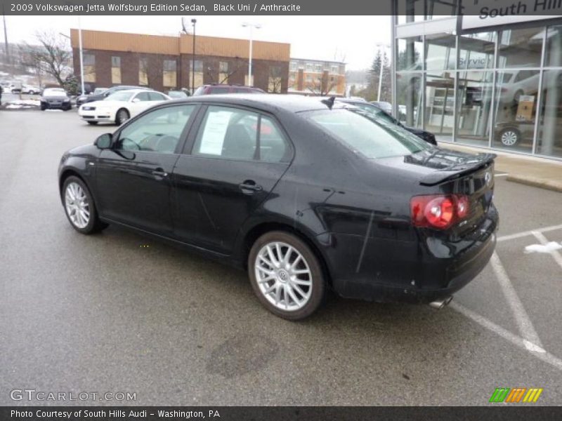 Black Uni / Anthracite 2009 Volkswagen Jetta Wolfsburg Edition Sedan