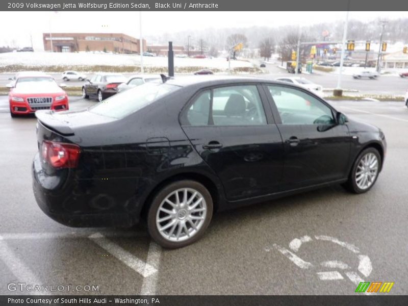 Black Uni / Anthracite 2009 Volkswagen Jetta Wolfsburg Edition Sedan