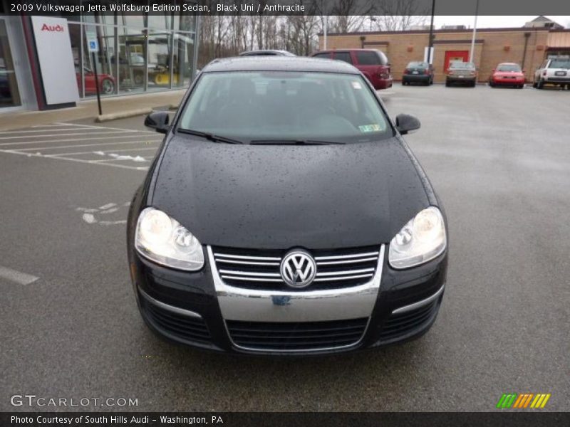 Black Uni / Anthracite 2009 Volkswagen Jetta Wolfsburg Edition Sedan