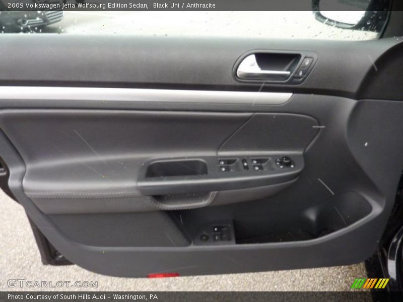 Black Uni / Anthracite 2009 Volkswagen Jetta Wolfsburg Edition Sedan
